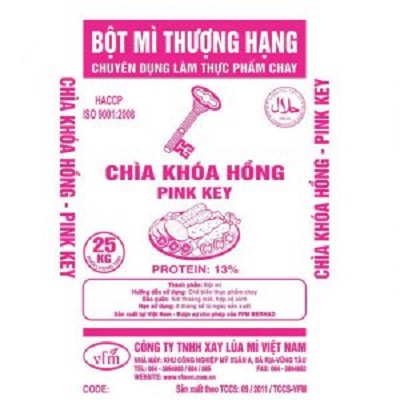 Bột mì chìa khóa hồng - Bột Mì VFM - Công Ty TNHH Xay Lúa Mì Việt Nam